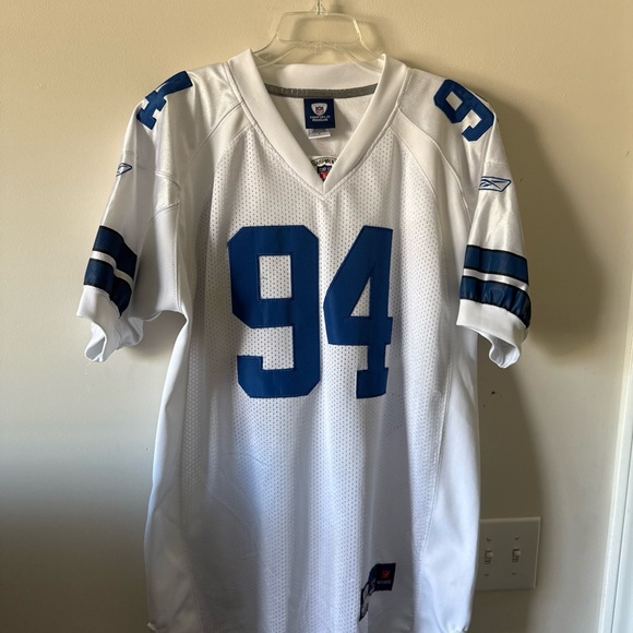 Reebok White and Blue Men's Jersey - Picture 1 of 5